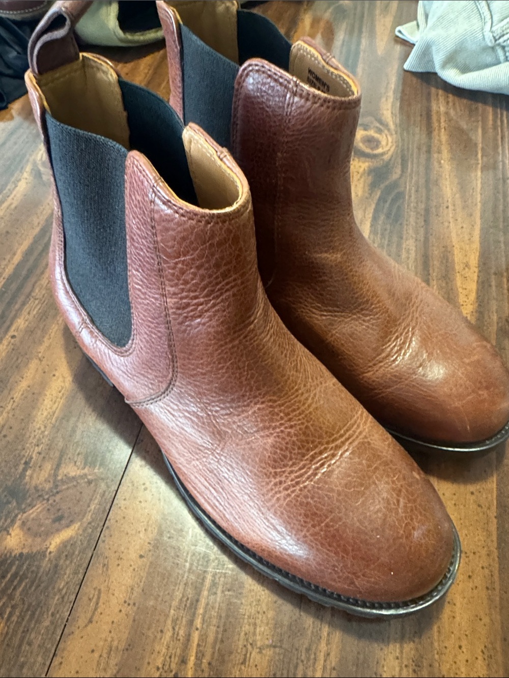 Women’s Duluth Brown Leather Chelsea Boots - Classic Slip-On Style